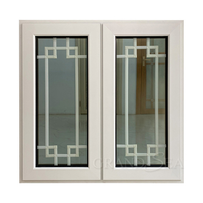 Moderne Hausdekoration Einflussfenster mit qualifizierter Hardware und hängender Vorhangart