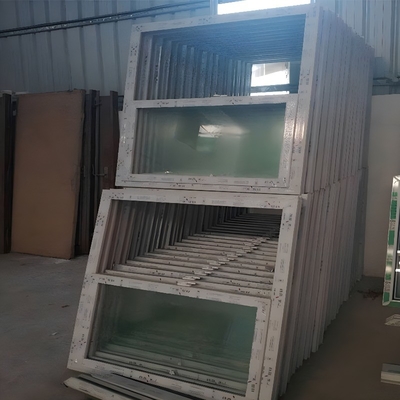 Modernes Wohnzimmer Hängende Vorhänge Aluminiumlegierung Dreifachglas Schiebetüren und Fenster