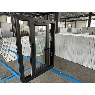 Doppelglas Hurrikan-Einfluss Aluminium-Schiebefenster für Postmoderne Häuser Design
