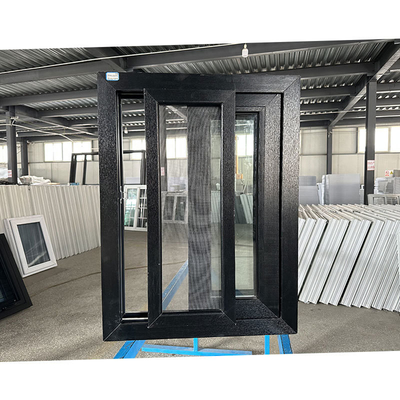 Doppelglas Hurrikan-Einfluss Aluminium-Schiebefenster für Postmoderne Häuser Design