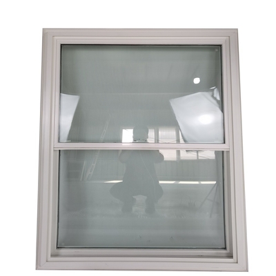 Kunststoffbildschirmnetz Upvc-Profilrahmen Design Klappfach Doppelhänge Fenster Lebensdauer