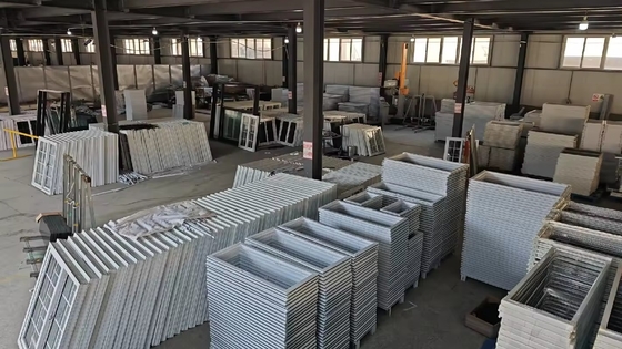 Schiebe Doppelfenster Upvc Horizontale Schub-Zug Schalldichte PVC Fenster Schiebetür